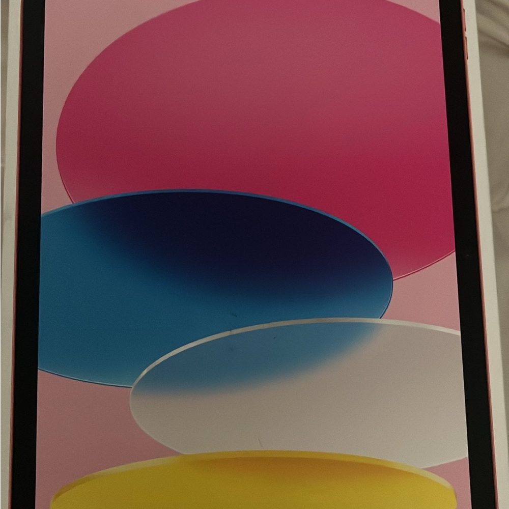 Apple Art Photography - Pink, Blue, Yellow Spheres
